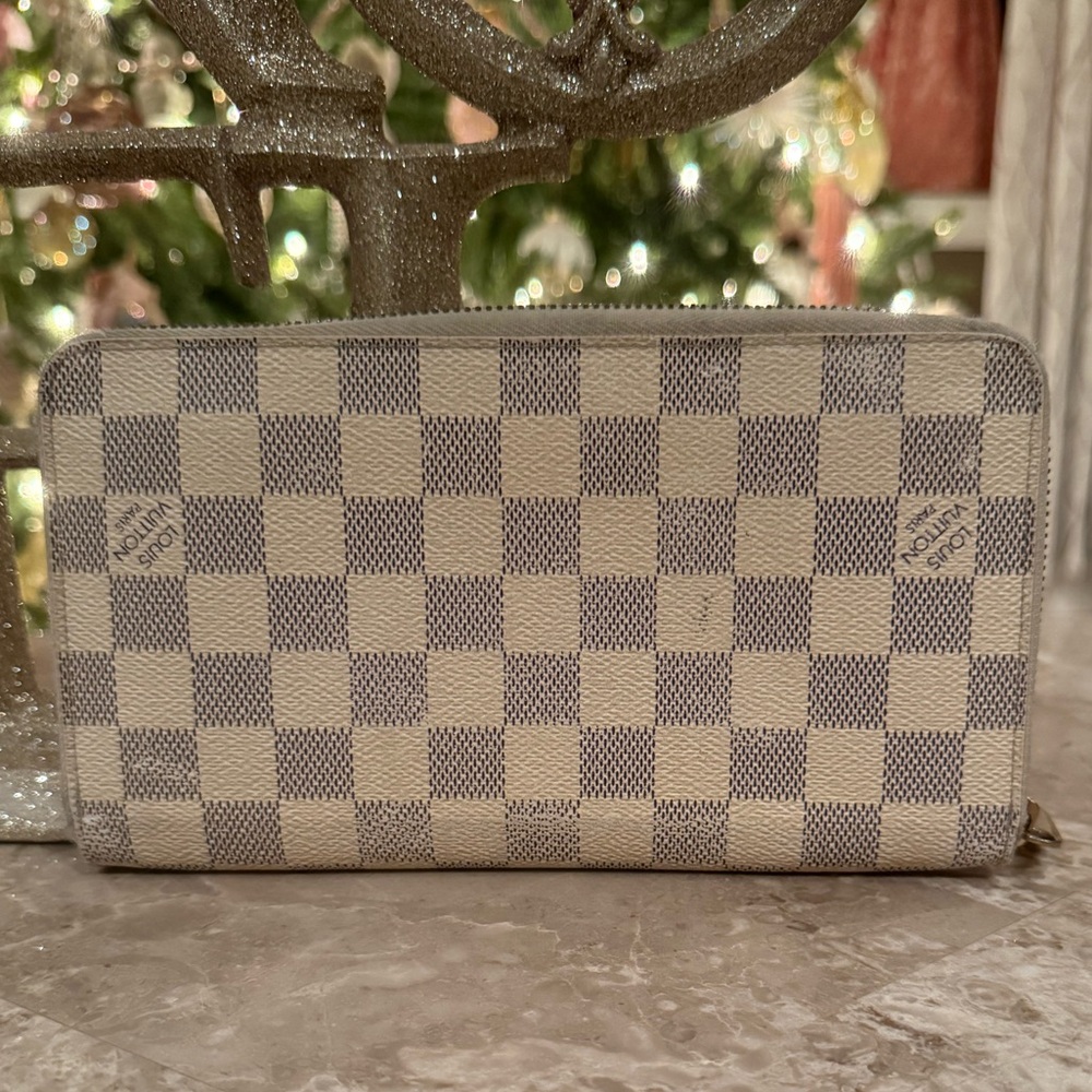 Louis Vuitton Damier Azur Zipper Organizer Wallet - Picture 2 of 15